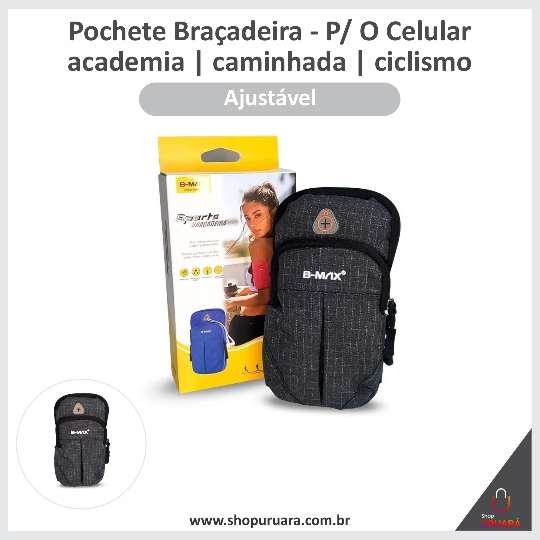 @REVISTAON Pochete Slim Braçadeira De Celular Caminhada Fantástica