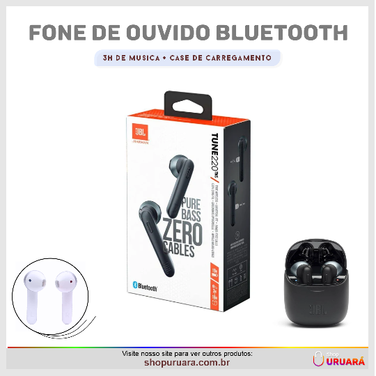 @REVISTAON Fone de ouvido bluetooth TWS